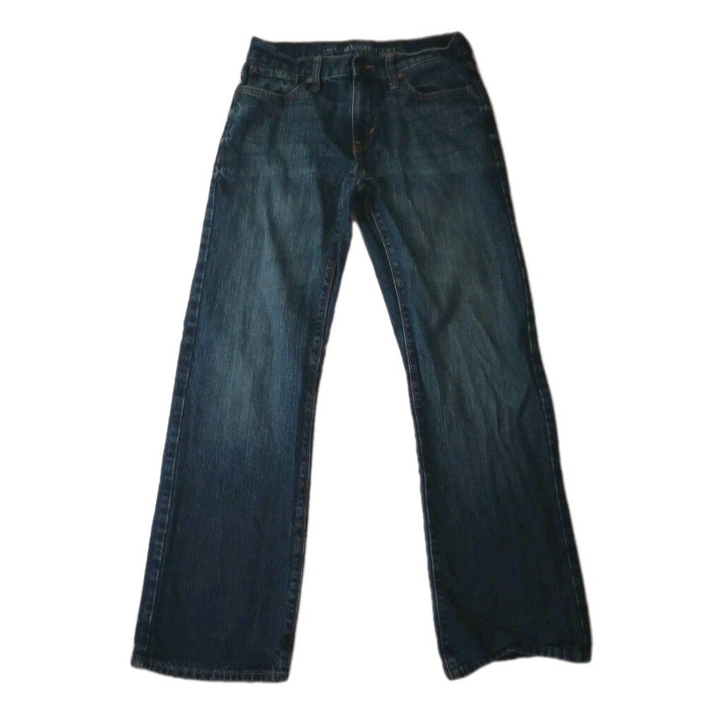 Old Navy Famous Jeans Straight Leg Denim sz 28x30 Mens Medium Wash